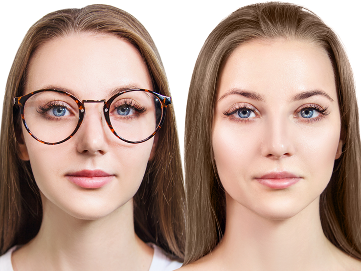 Laser eye surgery for eyesight