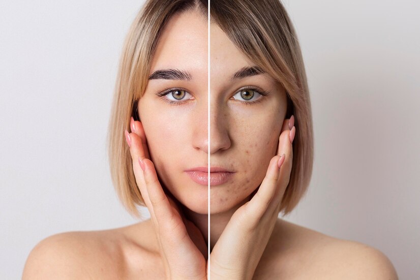 Skin Lightening Laser Treatment Before and After