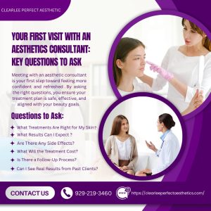 Your First Visit with an Aesthetics Consultant