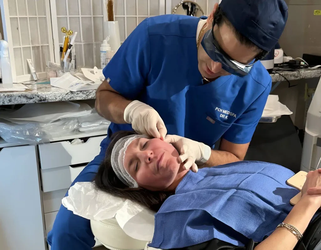 Endolift Laser treatment at PCH MedSpa Orange County